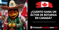 ¿Cuánto gana un Actor de Botarga en Canadá