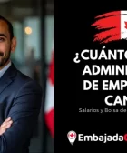 ¿Cuánto gana un Administrador de empresas en Canadá