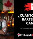¿Cuánto gana un Bartender en Canadá
