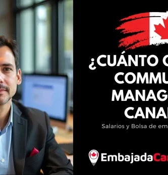 ¿Cuánto gana un Community Manager en Canadá
