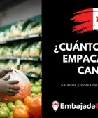 ¿Cuánto gana un Empacador en Canadá