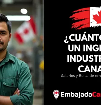 ¿Cuánto gana un Ingeniero industrial en Canadá
