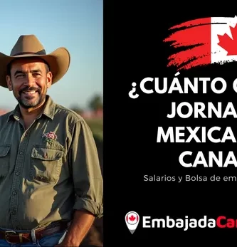 ¿Cuánto gana un Jornalero mexicano en Canadá