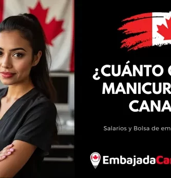 ¿Cuánto gana un Manicurista en Canadá