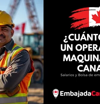 ¿Cuánto gana un Operador de maquinaria en Canadá