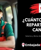 ¿Cuánto gana un Repartidor en Canadá