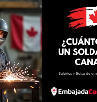 ¿Cuánto gana un Soldador en Canadá