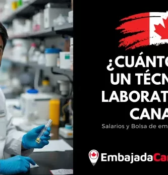 ¿Cuánto gana un Técnico de laboratorio en Canadá